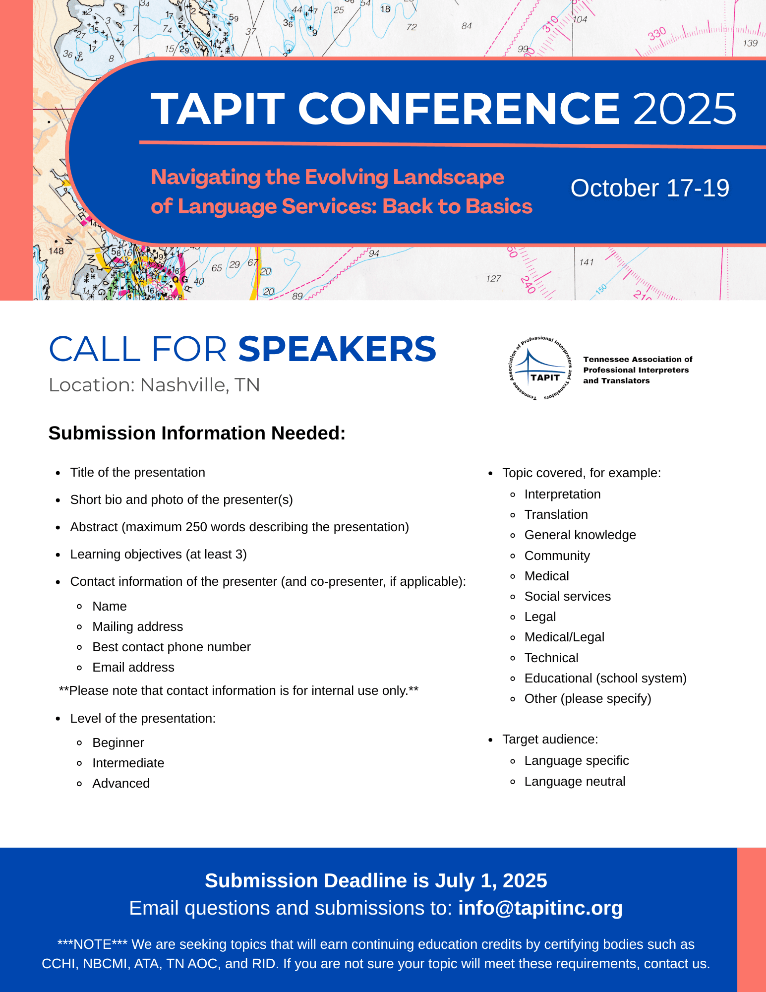 2025 TAPIT CONFERENCE Revised 0524 2025 TAPIT CONFERENCE Revised 0524