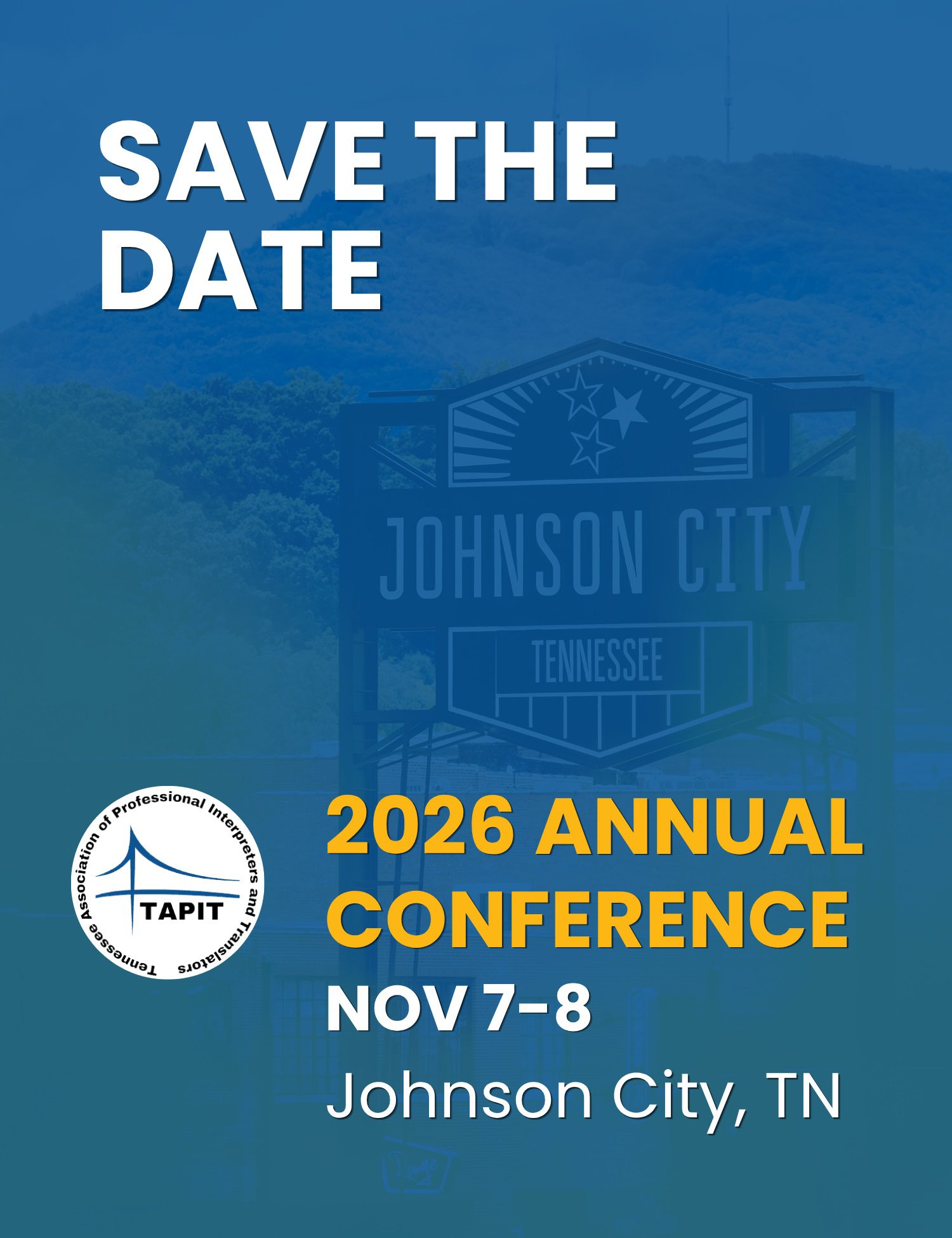 SAVE THE DATE